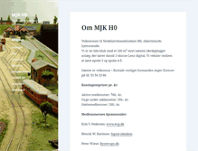 Tablet Screenshot of mjk-h0.dk